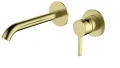 AQG Bateria umywalkowa Urban Flow podtynkowa kolor PVD złoty szczotkowany 01URF160OC