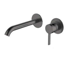 AQG Bateria umywalkowa Urban Flow podtynkowa kolor PVD grafit szczotkowany 01URF160GM