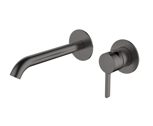 AQG Bateria umywalkowa Urban Flow podtynkowa kolor PVD grafit szczotkowany 01URF160GM
