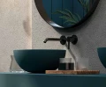 AQG Bateria umywalkowa Urban Flow podtynkowa kolor PVD grafit szczotkowany 01URF160GM