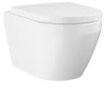 Grohe Euro Ceramic miska wc bezkołnierza spłukiwanie wirowe z deską wolnoopadającą kolor biały połysk 102510SH00