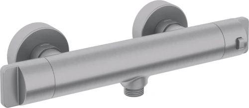 Deante Therm bateria prysznicowa termostatyczna, kolor stal szczotkowana BCH_F4BT