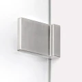 New Trendy Avexa Nickel Brushed ścanka walk-in 100x200 szkło 6mm profil Nikiel szczotkowany EXK-8651