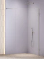 New Trendy Oxia Nickel Brushed ścanka walk-in 90x200 szkło 8mm profil Nikiel szczotkowany AXJ-1284