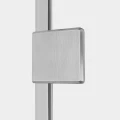 New Trendy Oxia Nickel Brushed ścanka walk-in 90x200 szkło 8mm profil Nikiel szczotkowany AXJ-1284