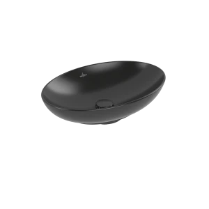 Villeroy&Boch Loop&Friends umywalka nablatowa 56x38cm powłoka CeramicPlus kolor czarny mat (Pure Black) 4A4701R7