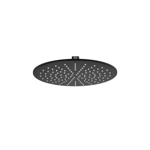 Giulini Giovanni deszczownica owalna 20 cm, kolor czarny mat ACS2720/CZAR
