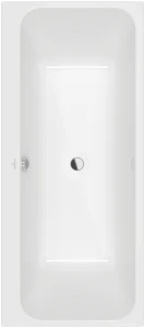 Villeroy&Boch Architectura wanna prostokątna 150x70cm, odpływ na środku kolor biały UBA157ARE2V01