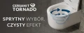 Spłukiwanie wirowe Cersanit Tornado - miska z deską Cersanit Remo Pro Oval Tornado S4035-001