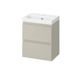 Cersanit Moduo Slim Zestaw szafka z umywalką 50cm, kolor kaszmir S801-593