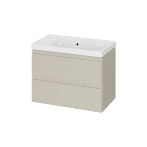 Cersanit Moduo Zestaw szafka z umywalką 80cm, kolor kaszmir S4013-009