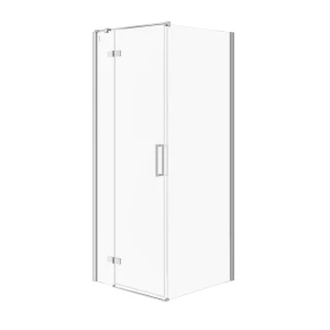 Cersanit City kabina prysznicowa kwadratowa 80x80x195cm kolor chrom lewa S584-104