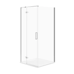 Cersanit City kabina prysznicowa kwadratowa 90x90x195cm kolor chrom lewa S584-100