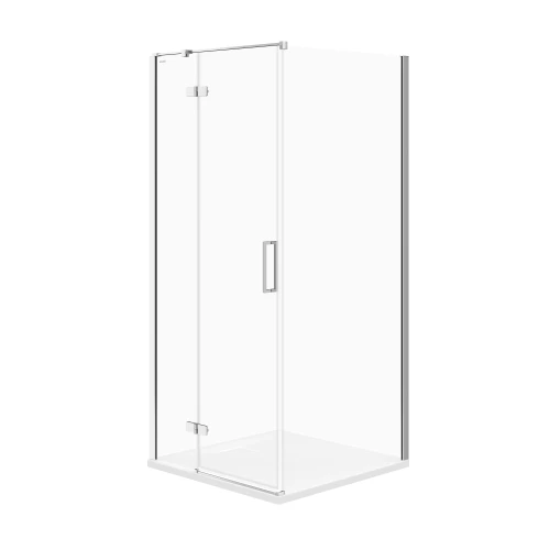 Cersanit City kabina prysznicowa kwadratowa 90x90x195cm kolor chrom lewa S584-100