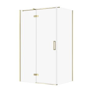 Cersanit City kabina prysznicowa prostokątna 120x90x195cm kolor złoty lewa S584-093