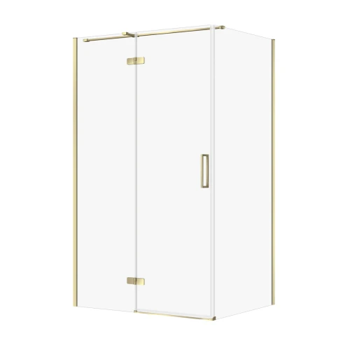 Cersanit City kabina prysznicowa prostokątna 120x90x195cm kolor złoty lewa S584-093