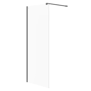 Cersanit Mille kabina walk-in 80x200cm kolor czarny S161-007