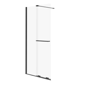 Cersanit Mille. Mille Kabiny kabina walk-in 100x200cm kolor czarny S161-029