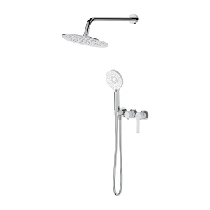 Cersanit Virgo zestaw wannowo-natryskowy podtynkowy kolor chrom S952-047