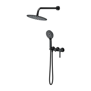 Cersanit Virgo zestaw wannowo-natryskowy podtynkowy kolor czarny S952-048