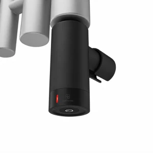 Terma One R36 grzałka elektryczna okrągła, 300W kabel spiralny z wtyczką kolor czarny mat (9M5) WEORX03T9M5U