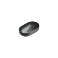 Catalano Sfera umywalka nablatowa 60 x 37 cm, czarny mat 0522610022