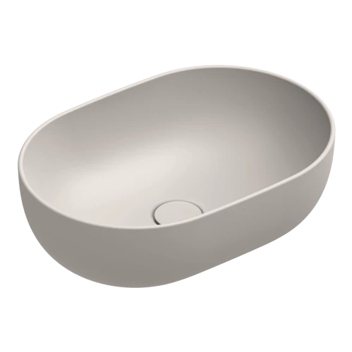 Catalano Sfera umywalka owalna nablatowa 50x35 kolor Satin Seta 0522500031