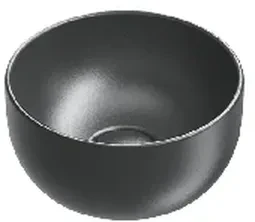 Catalano Sfera umywalka nablatowa Ø28 h13 czarny mat 0523280022