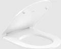 Villeroy&Boch Universo TwistFlush 56x37 miska wisząca bez rantu + deska wolnoopadająca SLIM, kolor biały (Weiss Alpin) 4670T901