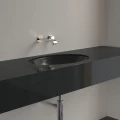 Villeroy&Boch Loop & Friends Umywalka podblatowa 56cm, powłoka CeramicPlus kolor czarny mat (Pure Black) 4A5500R7