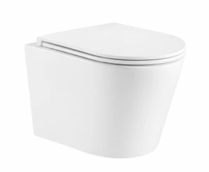 Aquaform Oviedo miska wc 51 cm Rimless z deską wolnoopadającą kolor biały AQ.301-321151