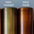 Kolory - stary mosiądz / stara miedź