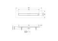 KESSEL Linearis Compact 45600.63M - Rysunek techniczny