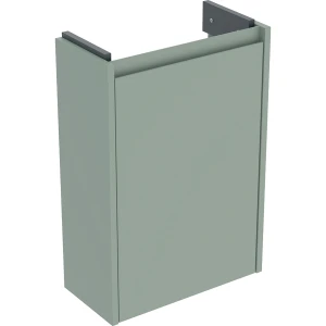 Geberit Selnova Compact szafka podumywalkowa 41,2x60,5x20,1cm, z jednymi drzwiami, kolor szałwiowozielony, lakierowany jedwabny mat 504.071.IK.1