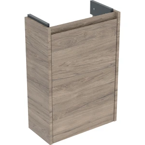 Geberit Selnova Compact szafka podumywalkowa 41,2x60,5x20,1cm, z jednymi drzwiami, kolor orzech hickory, melaminowa struktura drewna 504.071.JR.1