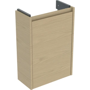 Geberit Selnova Compact szafka podumywalkowa 41,2x60,5x20,1cm, z jednymi drzwiami, kolor dąb naturalny, melaminowa struktura drewna 504.071.PS.1