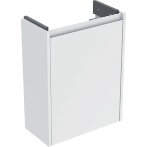 Geberit Selnova Compact szafka podumywalkowa 45,7x60,5x22,7cm, z jednymi drzwiami, kolor biały, lakierowany jedwabny mat 504.072.00.1
