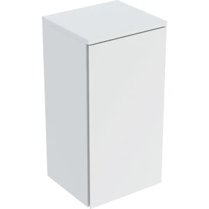 Geberit Selnova Square szafka boczna 33x65x29,7cm, z jednymi drzwiami, kolor biały, lakierowany jedwabny mat 504.142.00.1