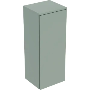 Geberit Selnova Square szafka średnia 33x85x29,7cm, z jednymi drzwiami, kolor szałwiowozielony, lakierowany jedwabny mat 504.143.IK.1