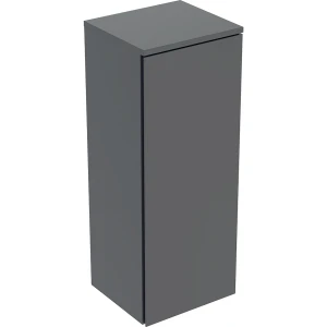 Geberit Selnova Square szafka średnia 33x85x29,7cm, z jednymi drzwiami, kolor lava, lakierowany jedwabny mat 504.143.JK.1