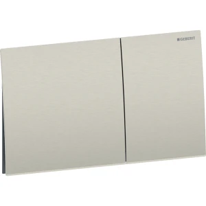 Geberit Sigma70 Przycisk spłukujący dwudzielny 25cm, nikiel szczotkowany 115.622.ID.1