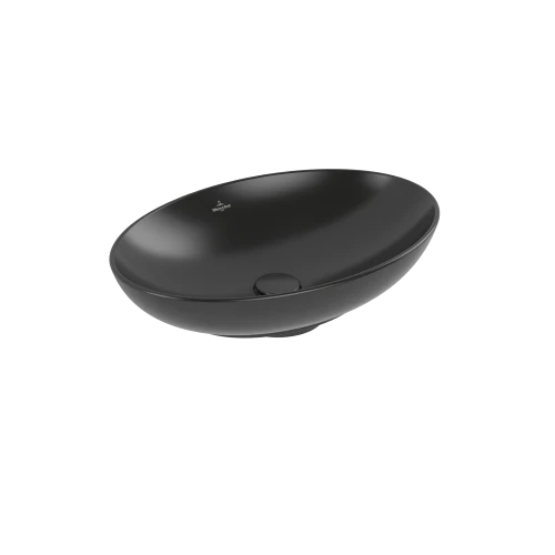 Villeroy&Boch umywalka nablatowa 56cm czarny-mat (Pure Black) 4A4700R7