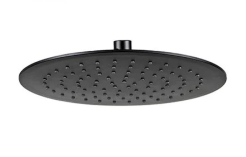 Valvex Round deszczownica okrągła 25 cmkolor czarny mat 2411310-MBK