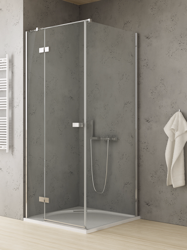 Kabina kwadratowa New Trendy REFLEXA 100x100x200cm, lewa, EXK-1238/EXK-0007