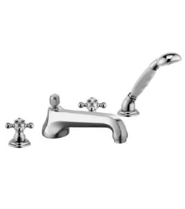 Kludi ADLON, Bateria wannowa z natryskiem, 515250520