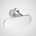 Kabina prysznicowa prostokątna New Trendy NEW SOLEO pole stałe drzwi pojedyncze uchylne uniwersalne 110x90x195cm K-0401

