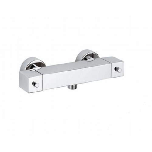 Bateria natryskowa Paffoni LEVEL ścienna, termostatyczna, kolor chrom, LEQ268CR