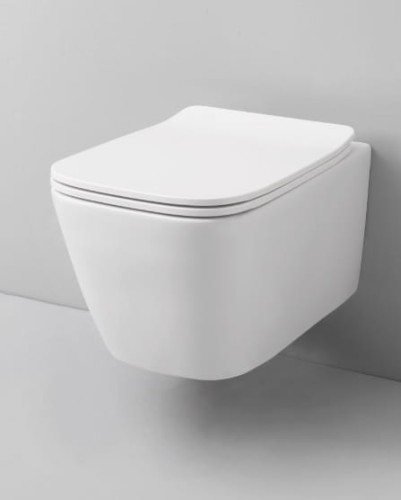Miska z deską Artceram A16 Rimless Mini ASV005 + ASA002

