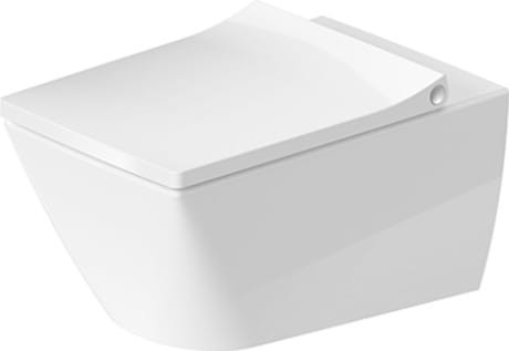 Duravit Viu Rimless Miska WC wisząca bezrantowa, 37x57 cm, biały alpin, 2511090000