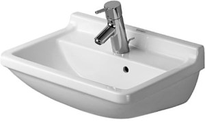 Duravit Starck 3 Umywalka z przelewem, 500 x 360 mm, 0300500000